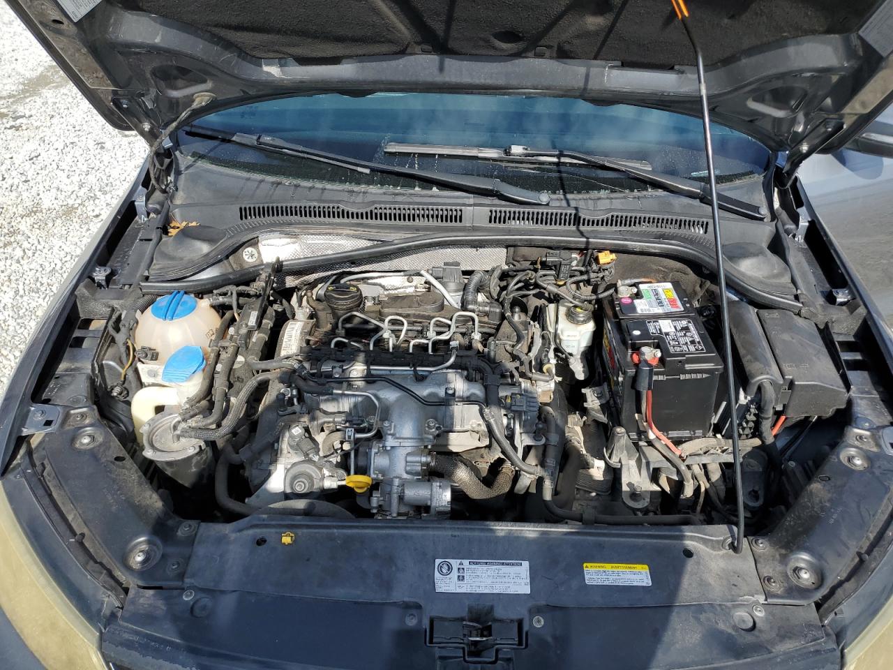 2014 Volkswagen Jetta VIN 3VWLL7AJ7EM437287 Copart auction photo, mechanical / minor dent/scratches damage thumbnail 11