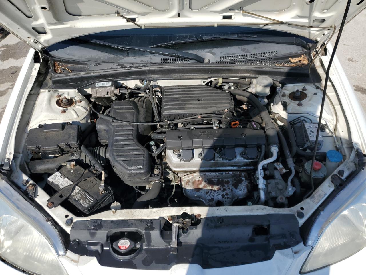 2003 Honda Civic VIN 1HGEM22973L047273 Copart auction photo, front end / side damage thumbnail 11