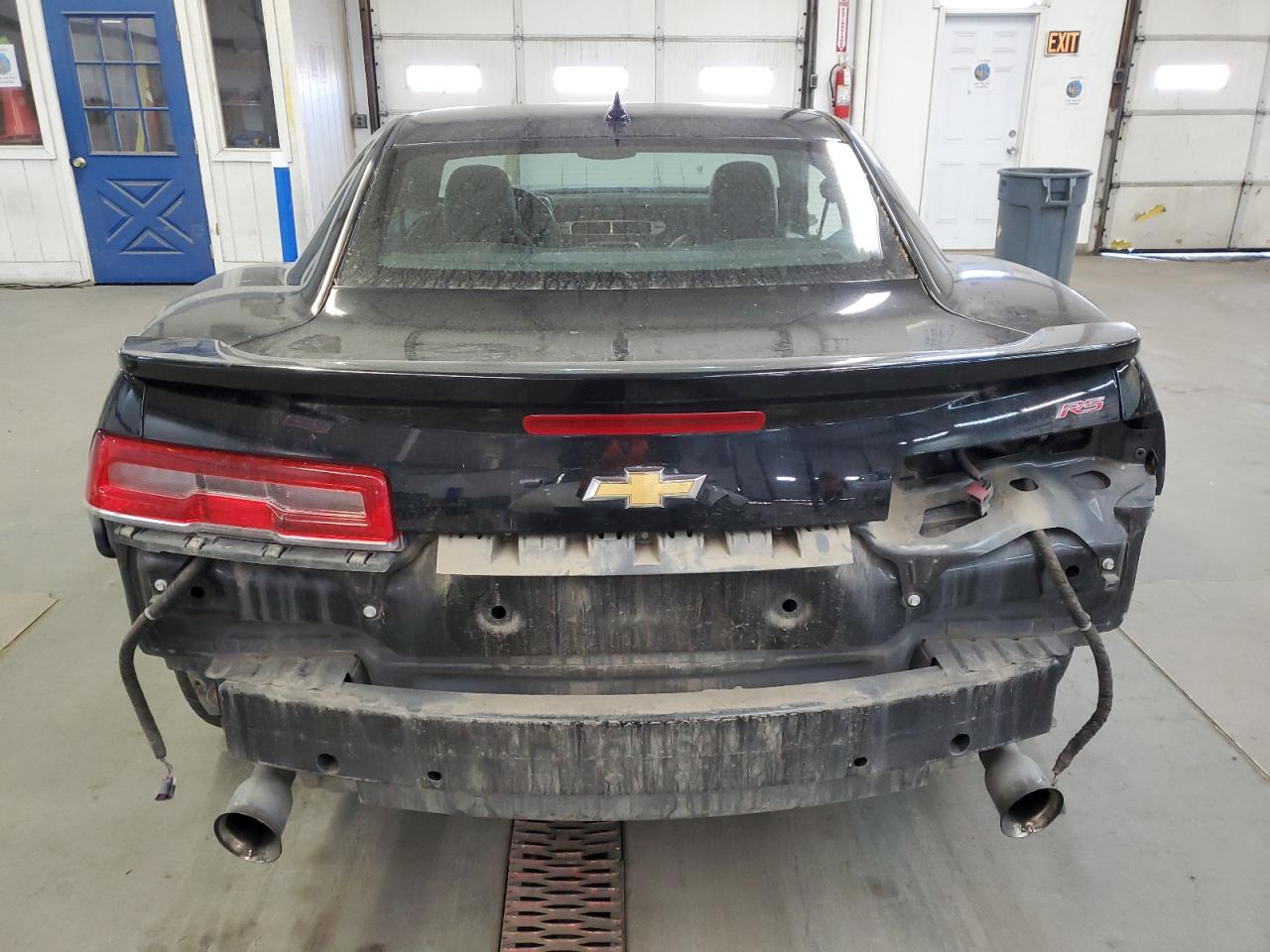 2015 Chevrolet Camaro VIN 2G1FF1E33F9249871 Copart auction photo, all over damage thumbnail 6