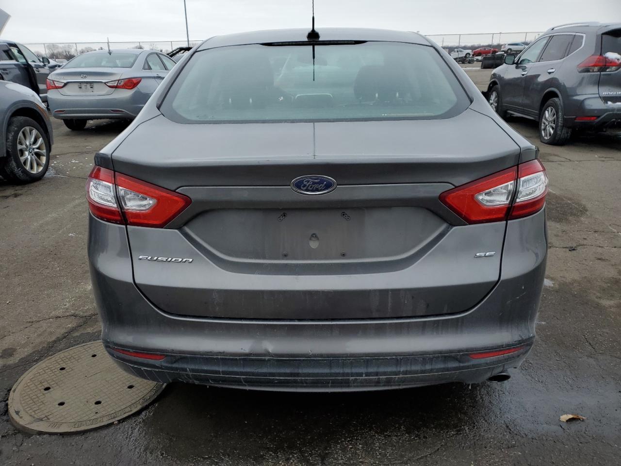 2014 Ford Fusion VIN 3FA6P0H75ER220951 Copart auction photo, front end damage thumbnail 6