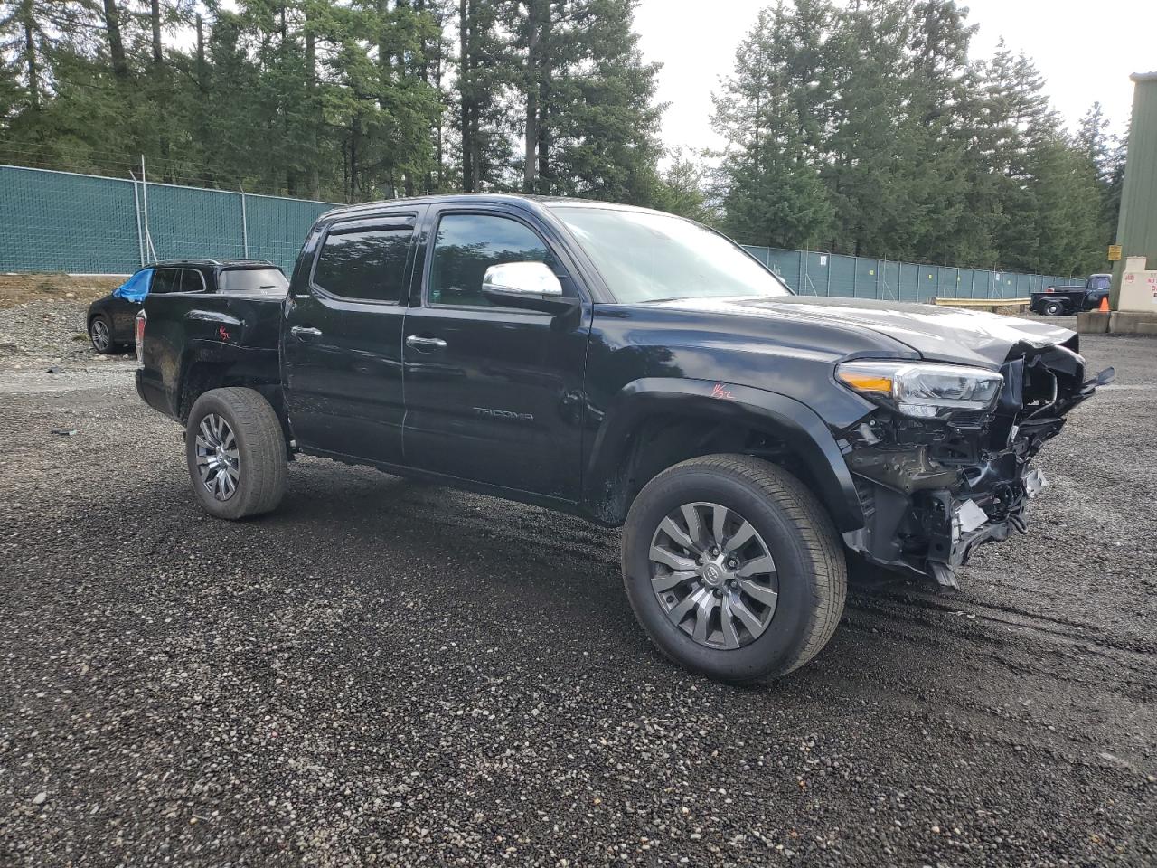 2023 Toyota Tacoma VIN 3TYGZ5AN5PT173150 Copart auction photo, front end / rear end damage thumbnail 4