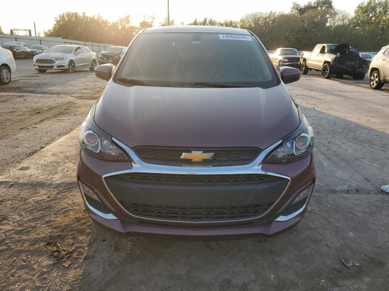 2019 Chevrolet Spark VIN KL8CD6SA5KC722150 Copart auction photo, hail / minor dent/scratches damage thumbnail 5