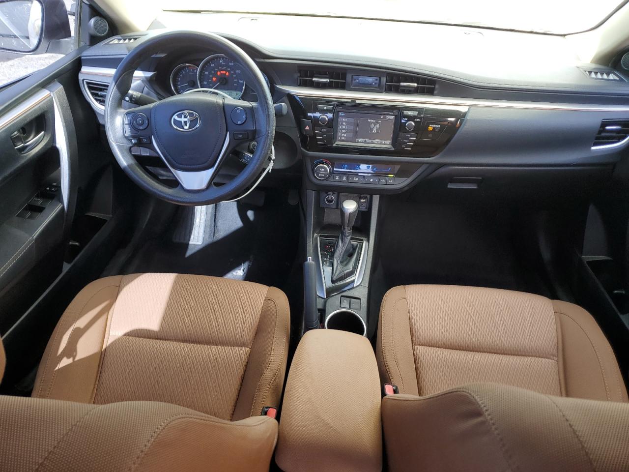 2015 Toyota Corolla VIN 5YFBURHE0FP239015 Copart auction photo, front end damage thumbnail 8