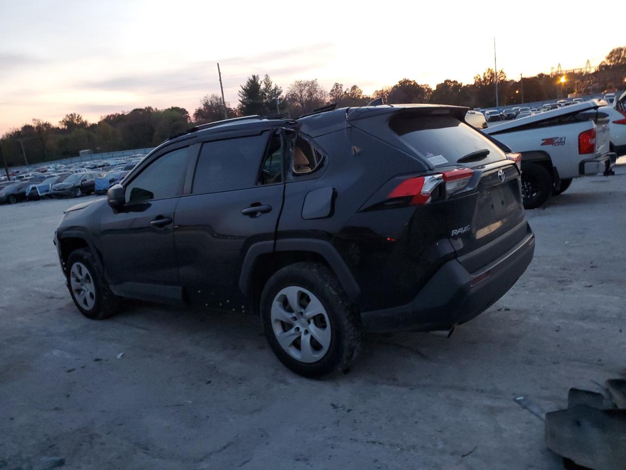 2019 Toyota RAV 4 VIN JTMH1RFV7KD008020 Copart auction photo, all over damage thumbnail 2