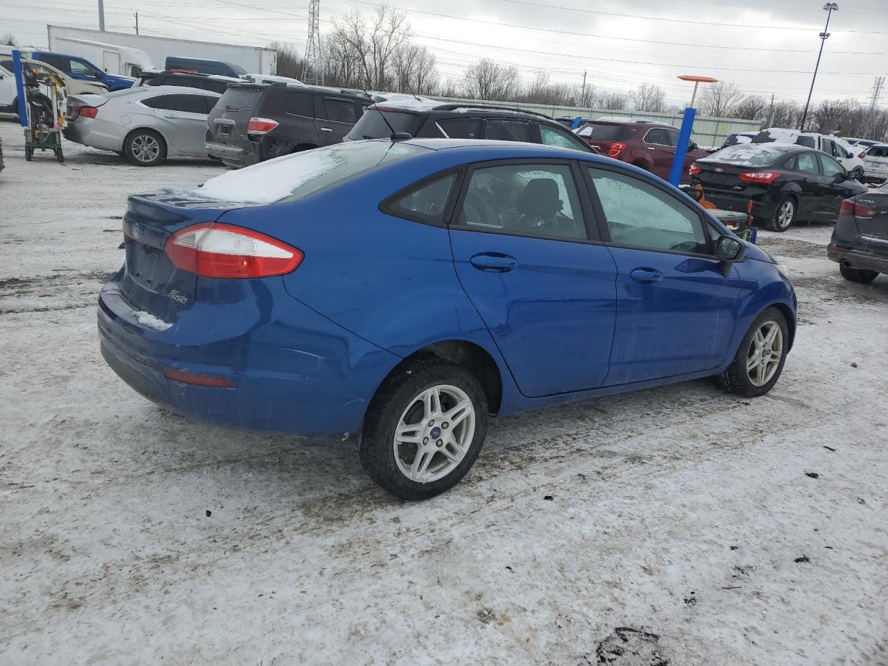 2018 Ford Fiesta VIN 3FADP4BJ5JM108449 Copart auction photo, front end damage thumbnail 3