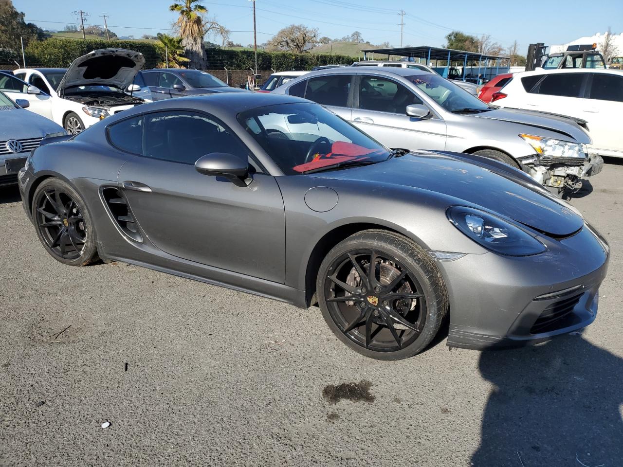 2019 Porsche Cayman VIN WP0AA2A86KS260511 Copart auction photo, mechanical / all over damage thumbnail 4