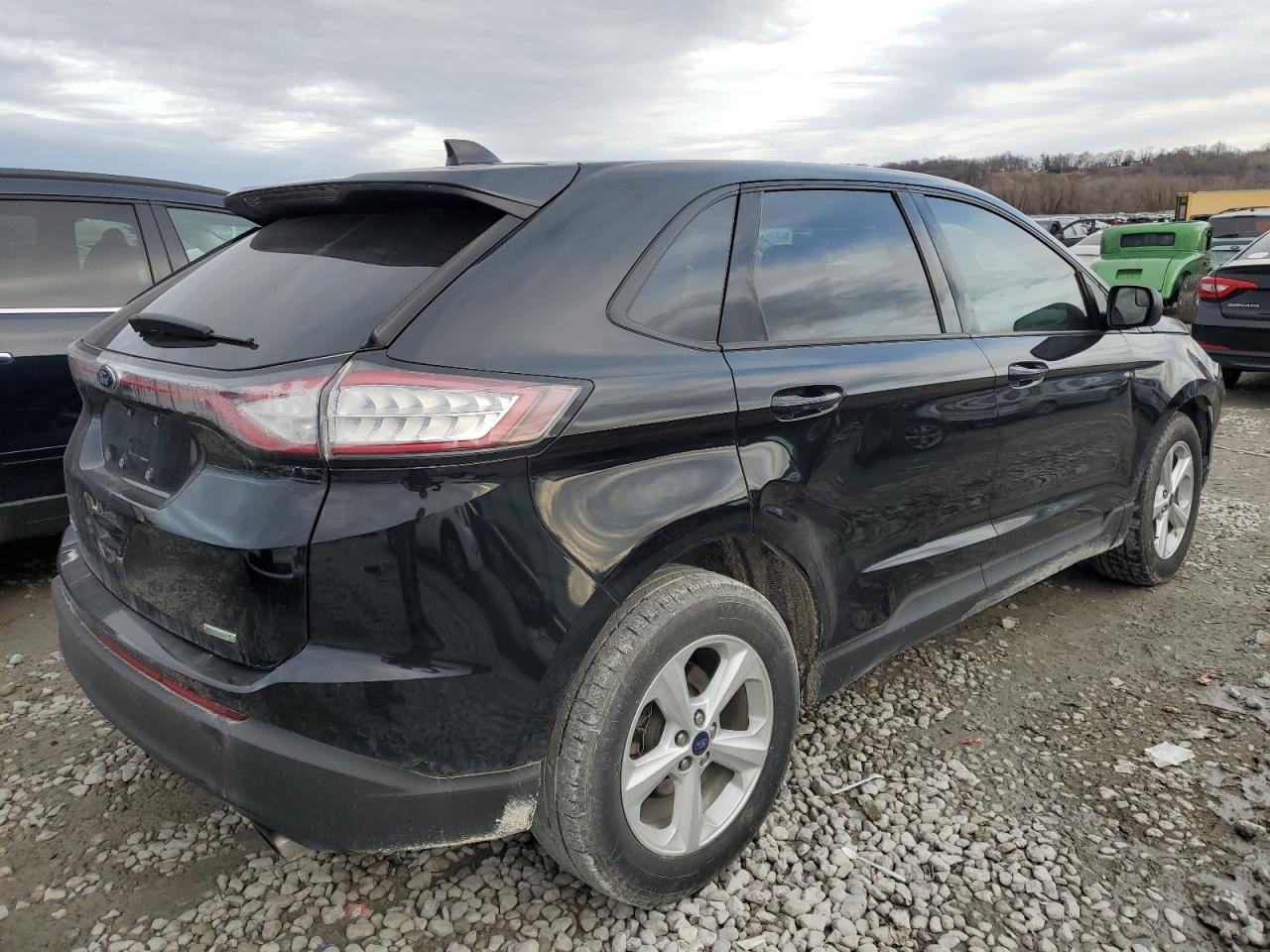 2018 Ford Edge VIN 2FMPK3G99JBC31781 Copart auction photo, front end damage thumbnail 3