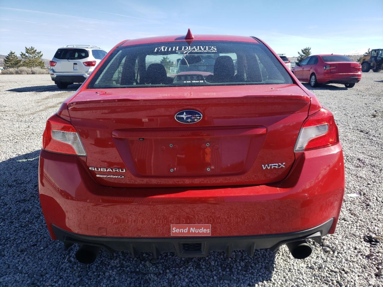2015 Subaru WRX VIN JF1VA1D62F8809667 Copart auction photo, front end damage thumbnail 6