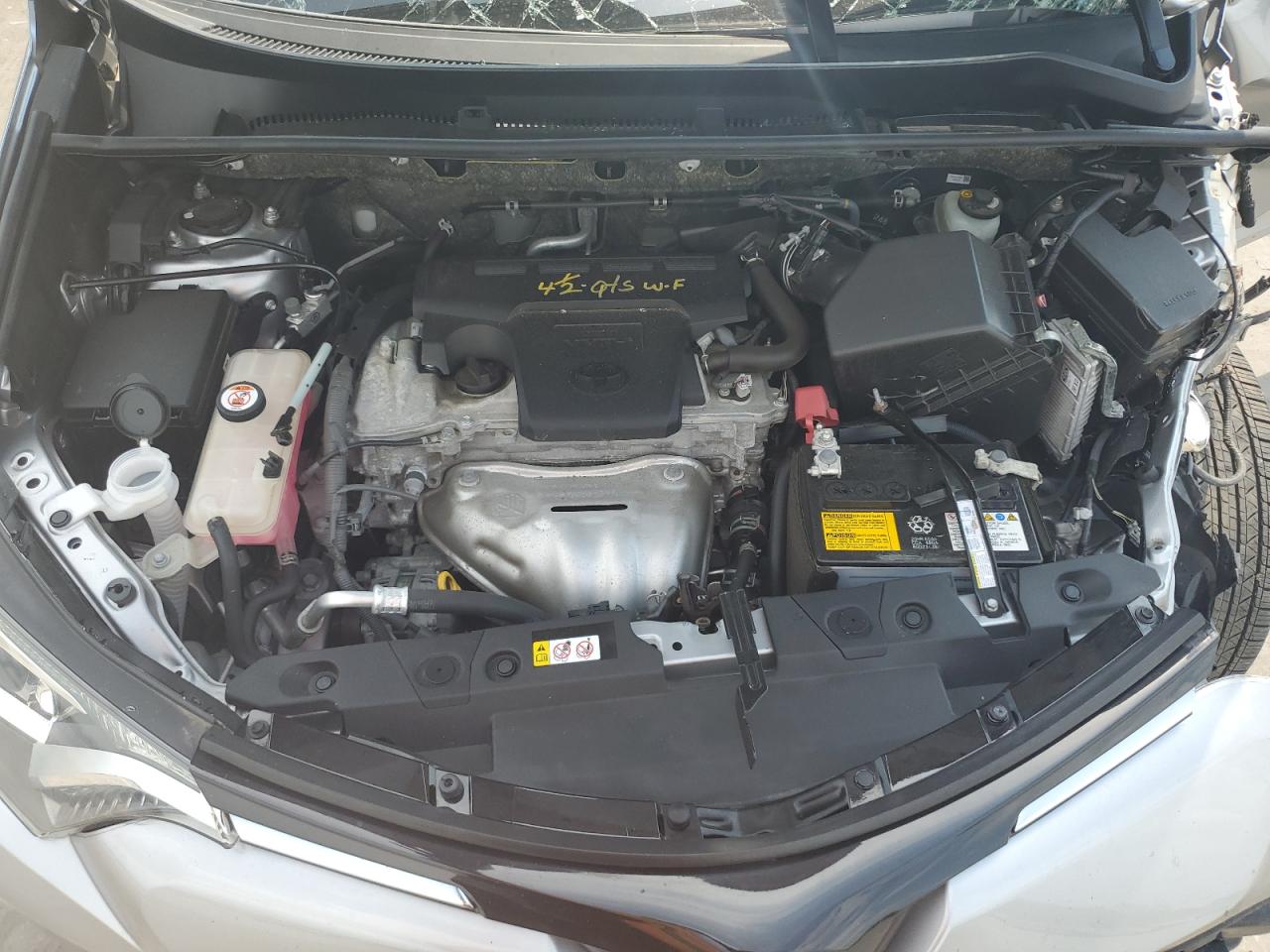 2018 Toyota RAV 4 VIN JTMBFREV0JJ237566 Copart auction photo, all over damage thumbnail 13