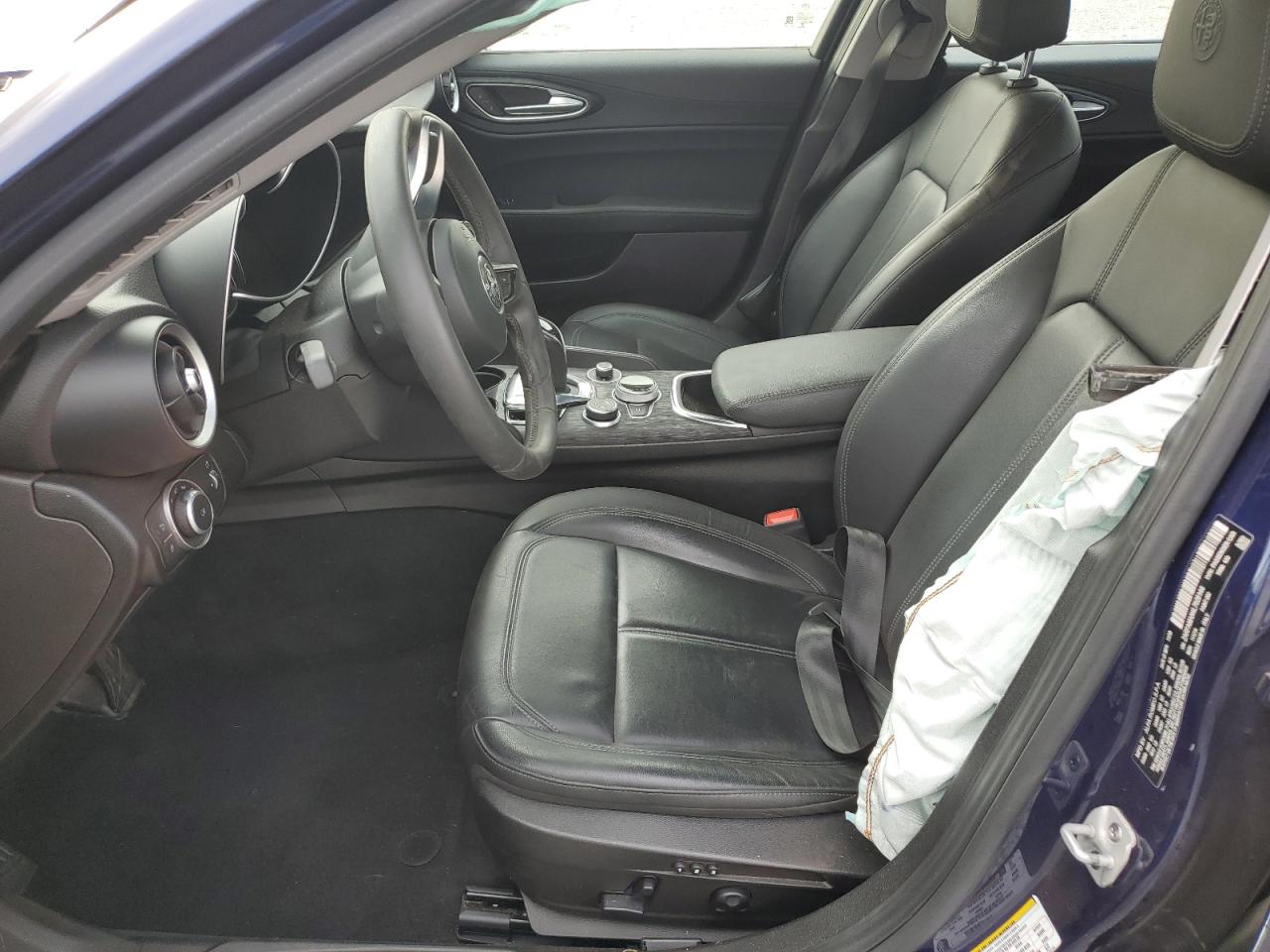 2020 Alfa Romeo Giulia VIN ZARFAMAN4L7626144 Copart auction photo, all over damage thumbnail 7