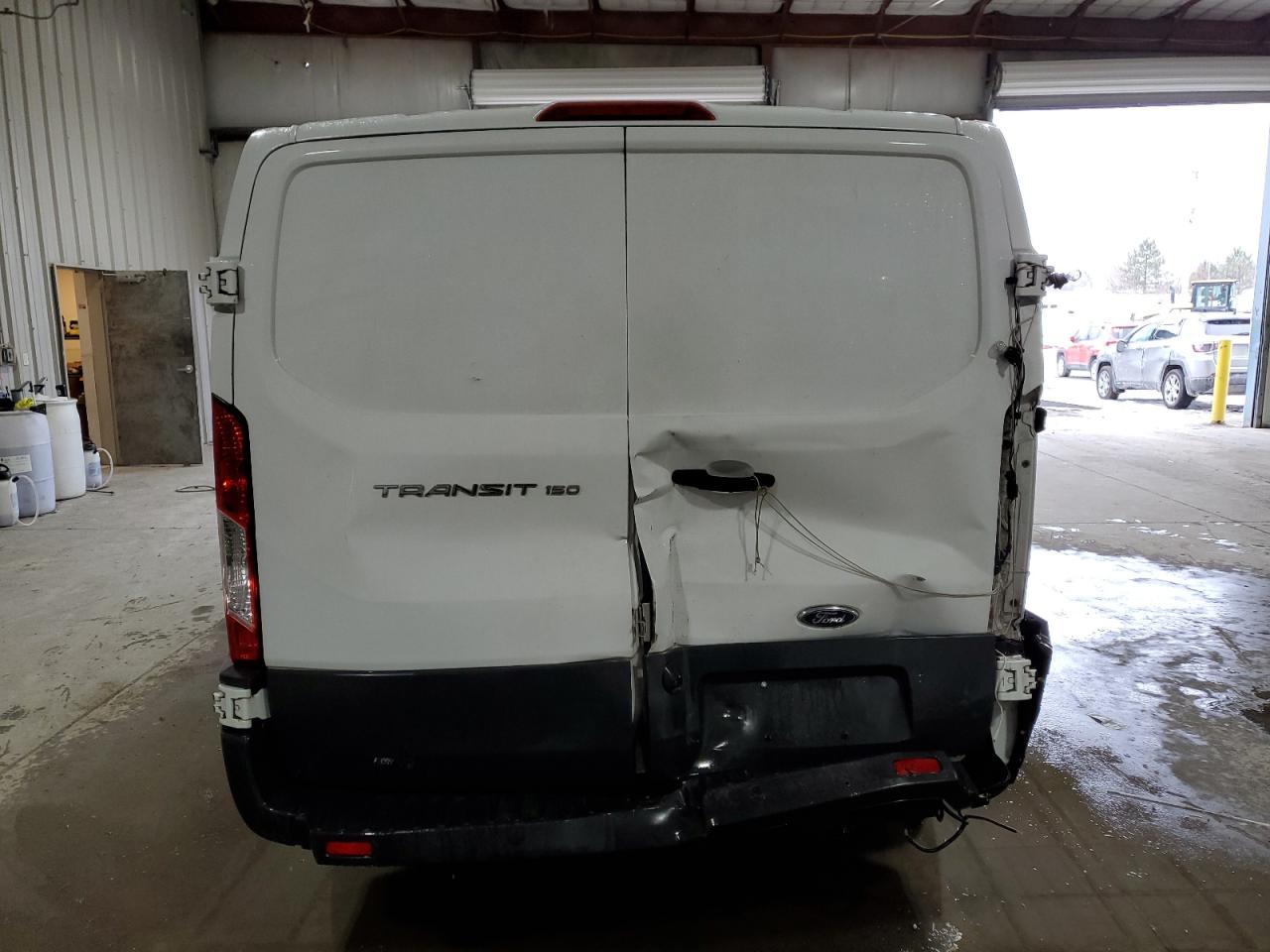 2017 Ford Transit VIN 1FTYE1YM0HKA42072 Copart auction photo, rear end damage thumbnail 6