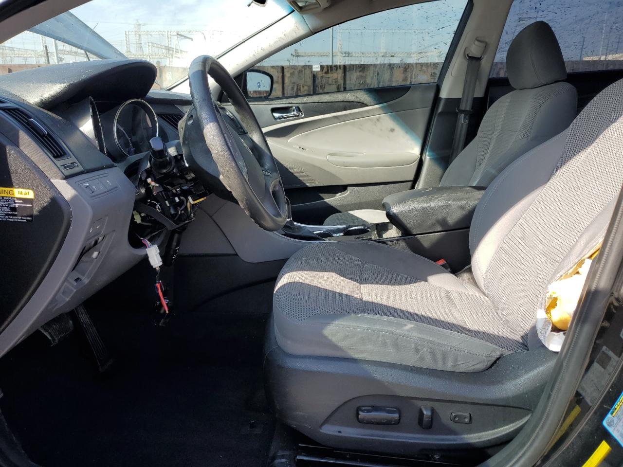 2013 Hyundai Sonata VIN 5NPEB4AC3DH721843 Copart auction photo, vandalism damage thumbnail 7