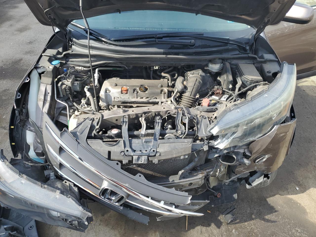 2013 Honda CR-V VIN 5J6RM4H59DL030079 Copart auction photo, front end / side damage thumbnail 14