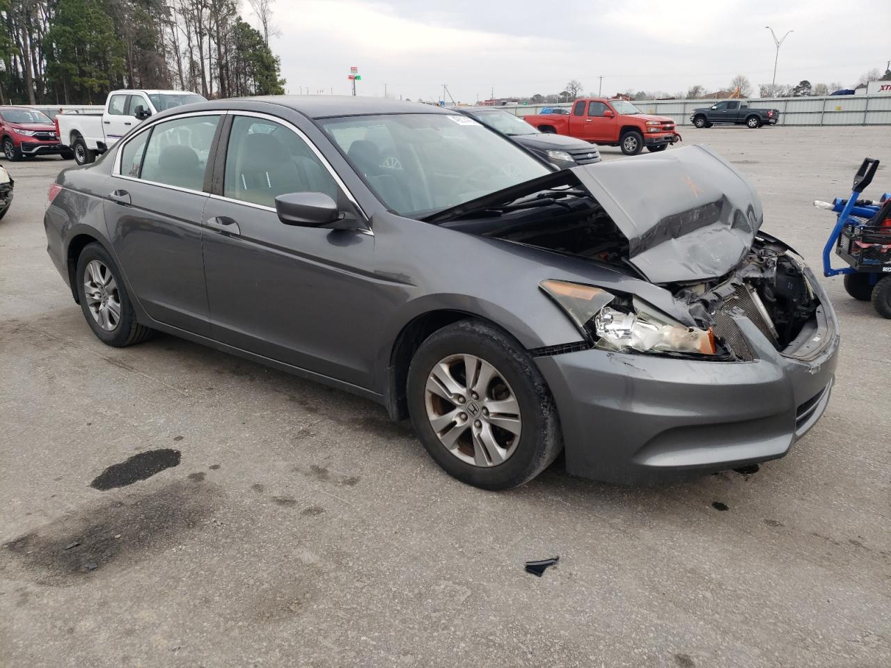 2012 Honda Accord VIN 1HGCP2F42CA201851 Copart auction photo, front end damage thumbnail 4