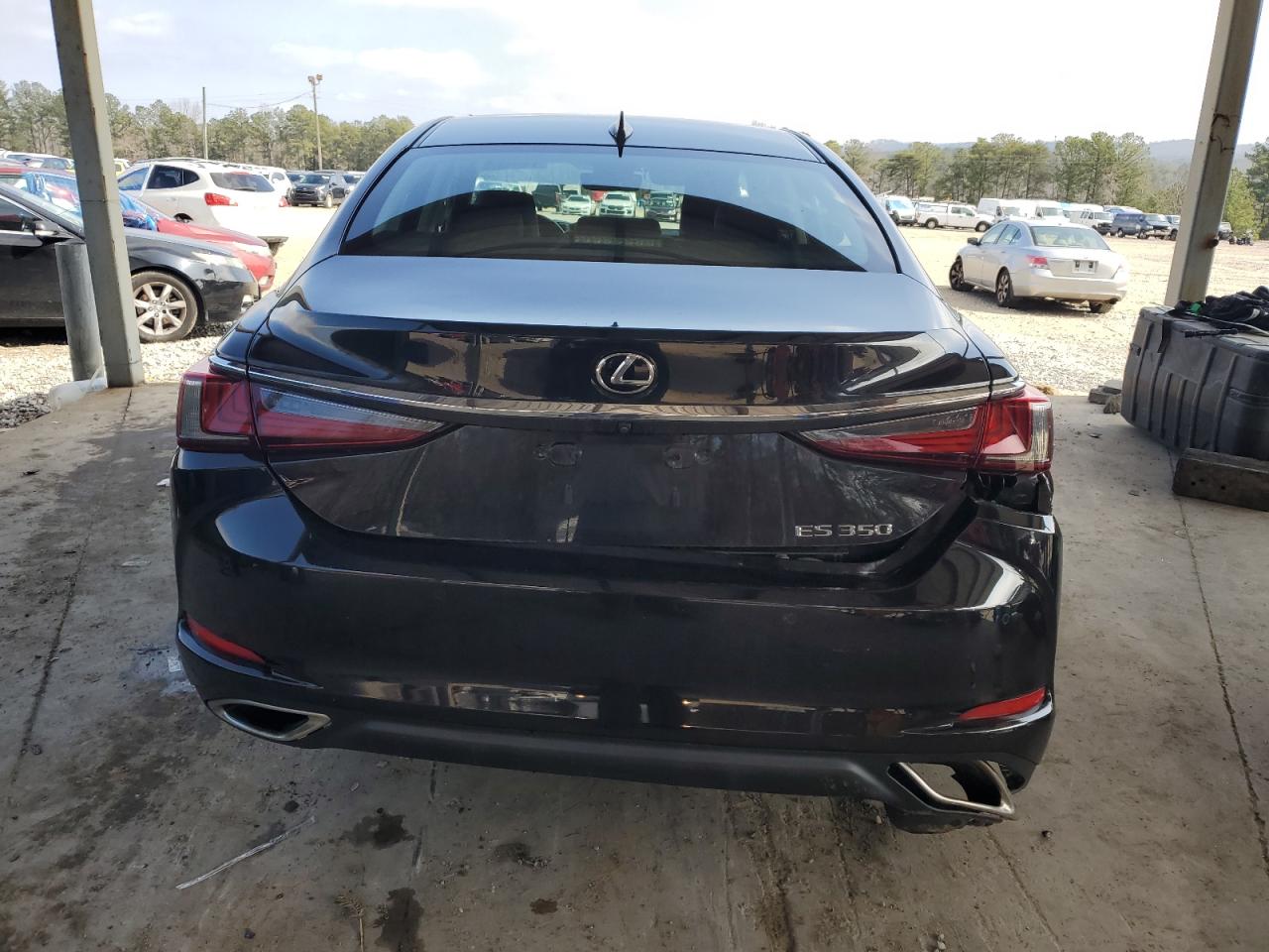 2019 Lexus ES VIN 58ABZ1B18KU001553 Copart auction photo, all over / undercarriage damage thumbnail 6