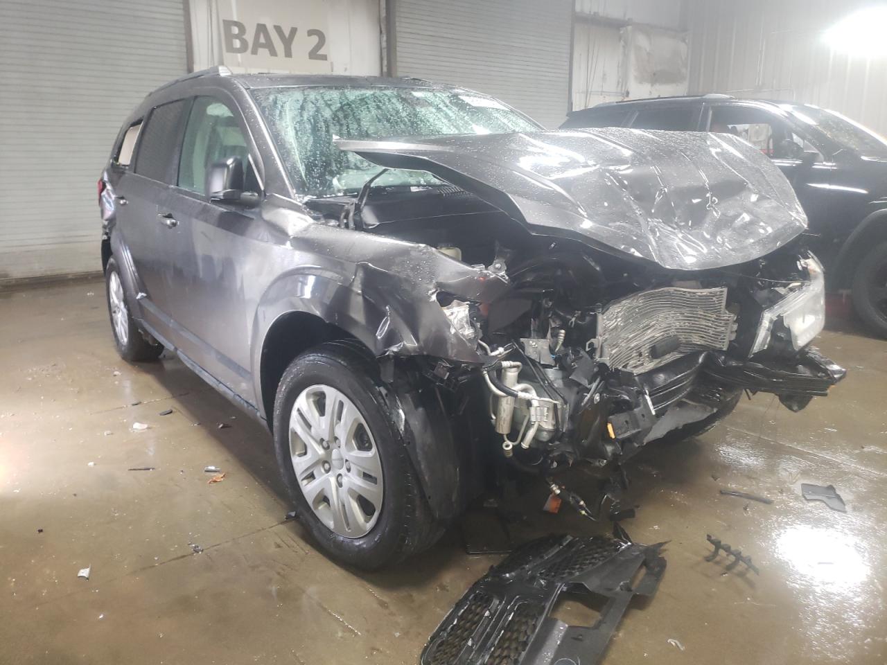 2020 Dodge Journey VIN 3C4PDCAB1LT237186 Copart auction photo, front end / rear end damage thumbnail 4