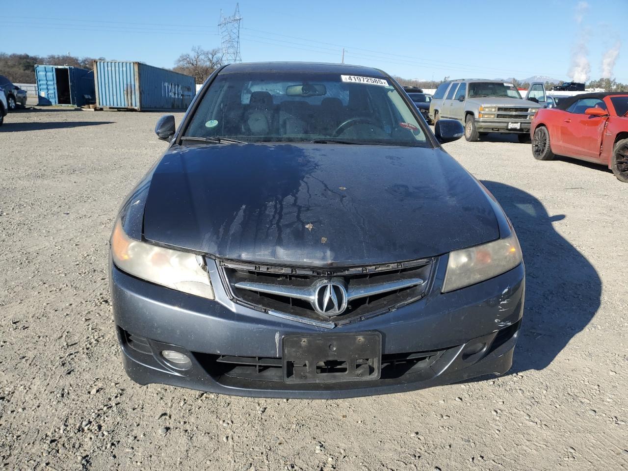 2007 Acura TSX VIN JH4CL96957C018449 Copart auction photo, front end / rear end damage thumbnail 5