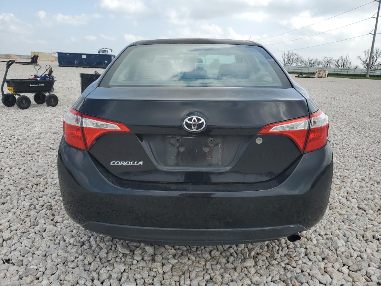 2014 Toyota Corolla VIN 2T1BURHE7EC181242 Copart auction photo, side damage thumbnail 6