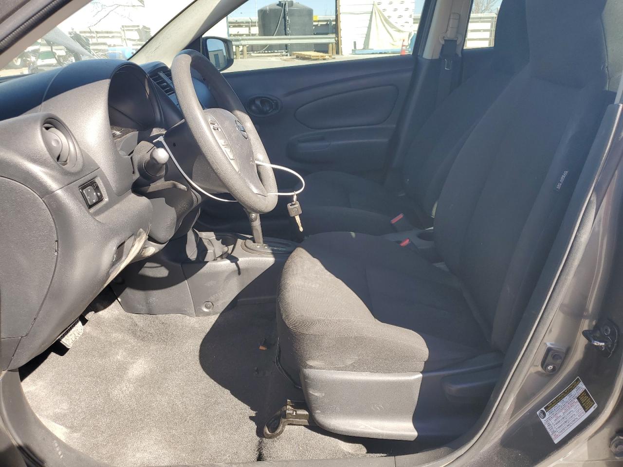 2016 Nissan Versa VIN 3N1CN7AP1GL819103 Copart auction photo, undercarriage / front end damage thumbnail 7