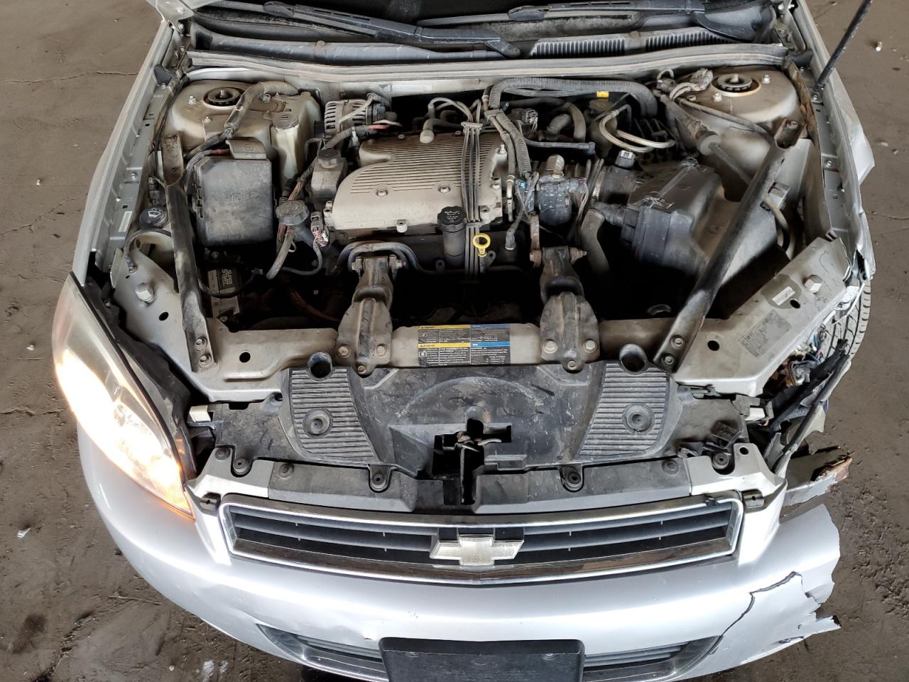 2009 Chevrolet Impala VIN 2G1WT57N891280079 Copart auction photo, front end damage thumbnail 13
