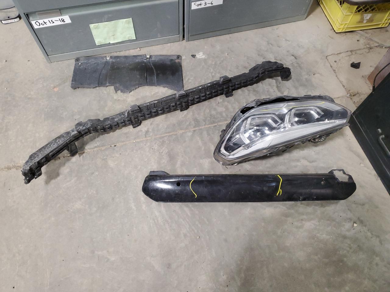 2019 BMW X3 VIN 5UXTS3C53K0Z02725 Copart auction photo, front end / undercarriage damage thumbnail 13