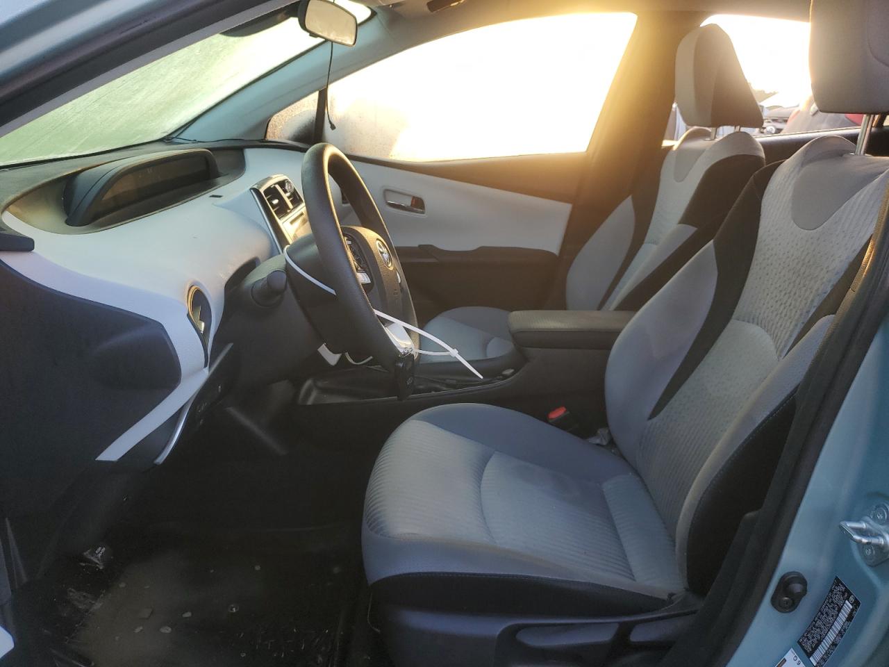 2017 Toyota Prius VIN JTDKARFU7H3053079 Copart auction photo, water/flood / minor dent/scratches damage thumbnail 7