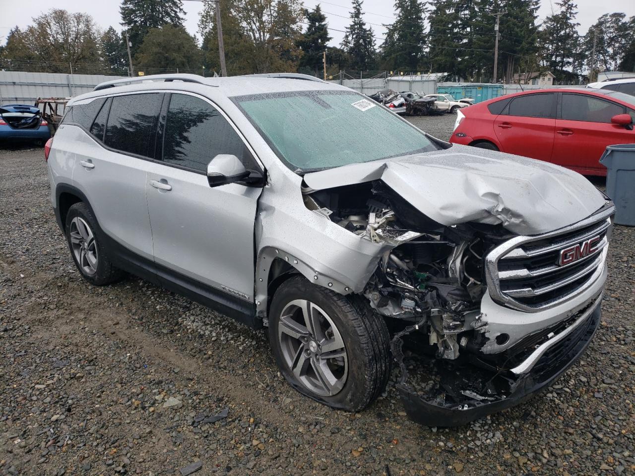 2019 GMC Terrain VIN 3GKALVEVXKL369438 Copart auction photo, front end / minor dent/scratches damage thumbnail 4