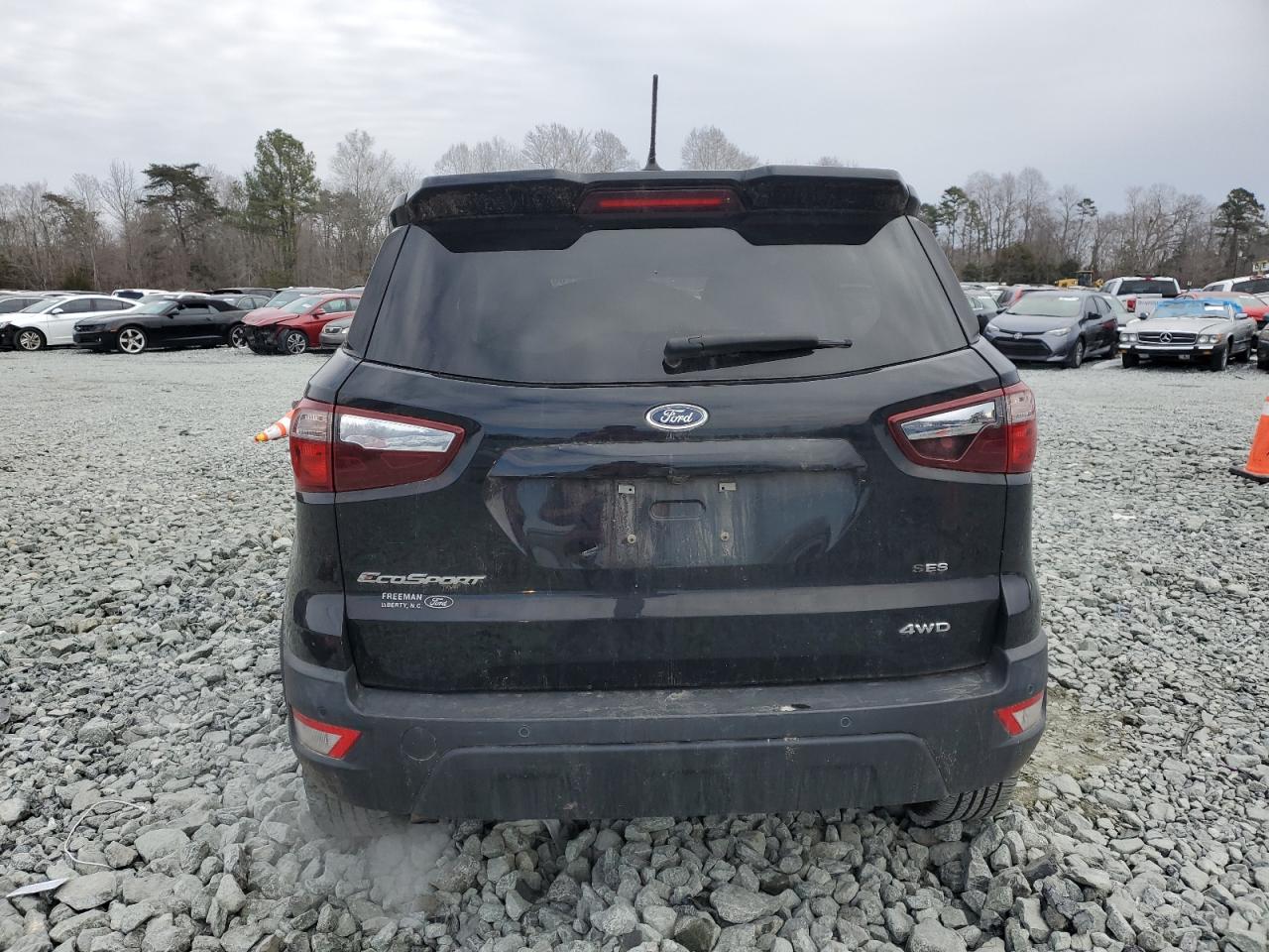 2019 Ford EcoSport VIN MAJ6S3JL9KC260760 Copart auction photo, all over damage thumbnail 6