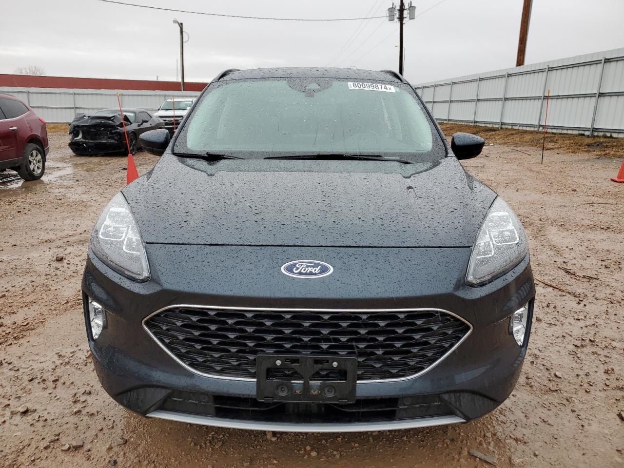 2022 Ford Escape VIN 1FMCU9DZ8NUA34875 Copart auction photo, side damage thumbnail 5
