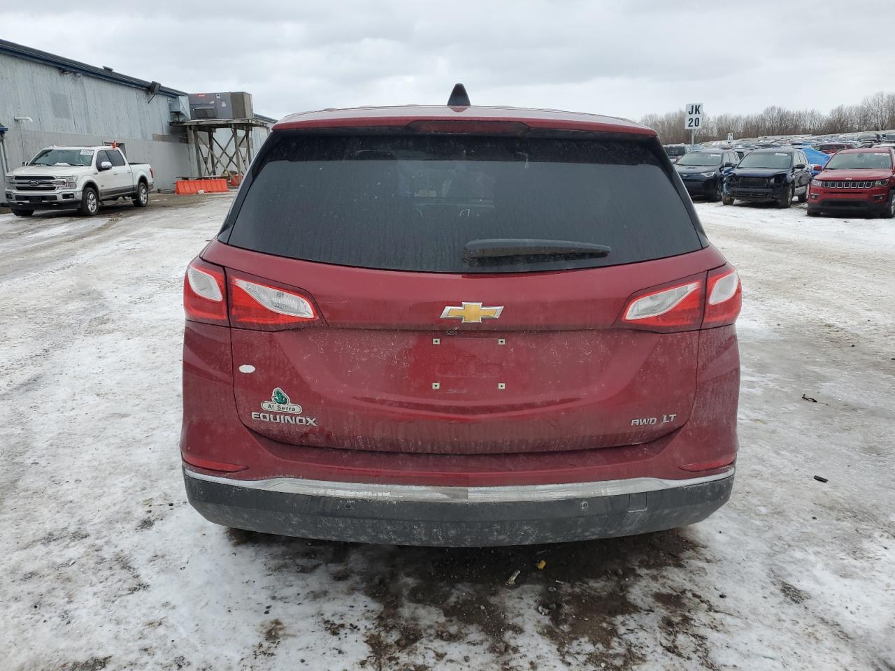 2019 Chevrolet Equinox VIN 2GNAXUEV5K6150974 Copart auction photo, front end / side damage thumbnail 6