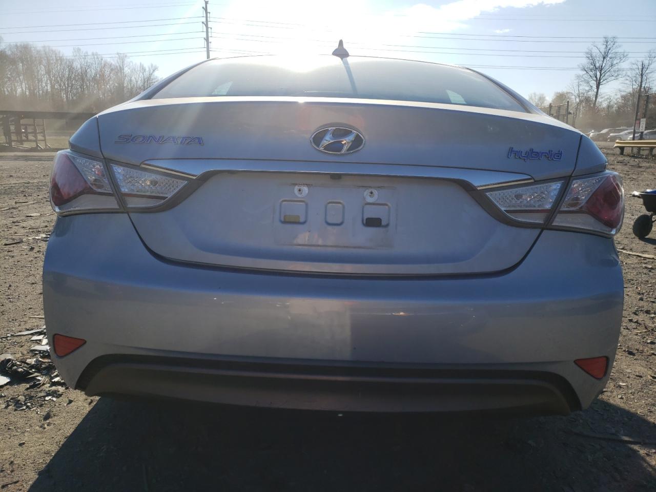 2015 Hyundai Sonata VIN KMHEC4A46FA135326 Copart auction photo, front end damage thumbnail 6