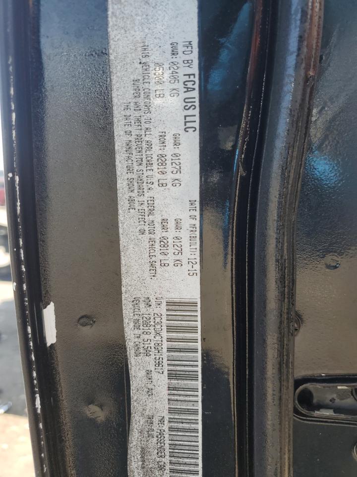 2016 Dodge Charger VIN 2C3CDXCT8GH159617 Copart auction photo, all over damage thumbnail 13