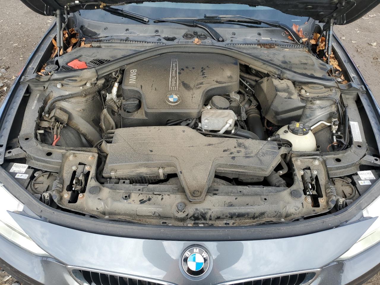 2015 BMW 4er VIN WBA4A7C59FD414133 Copart auction photo, minor dent/scratches damage thumbnail 11