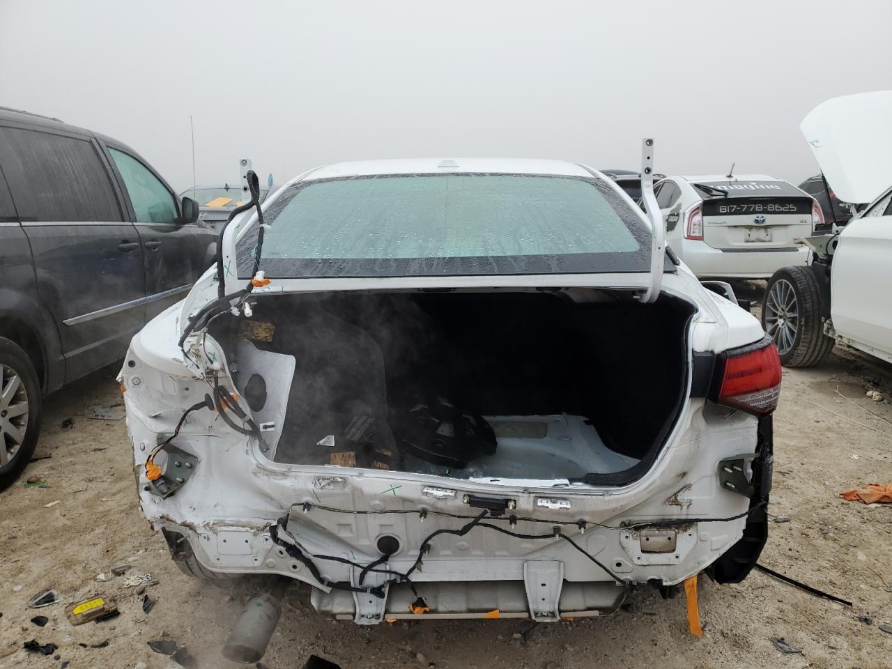 2021 Nissan Sentra VIN 3N1AB8DV4MY286999 Copart auction photo, rear end / minor dent/scratches damage thumbnail 6