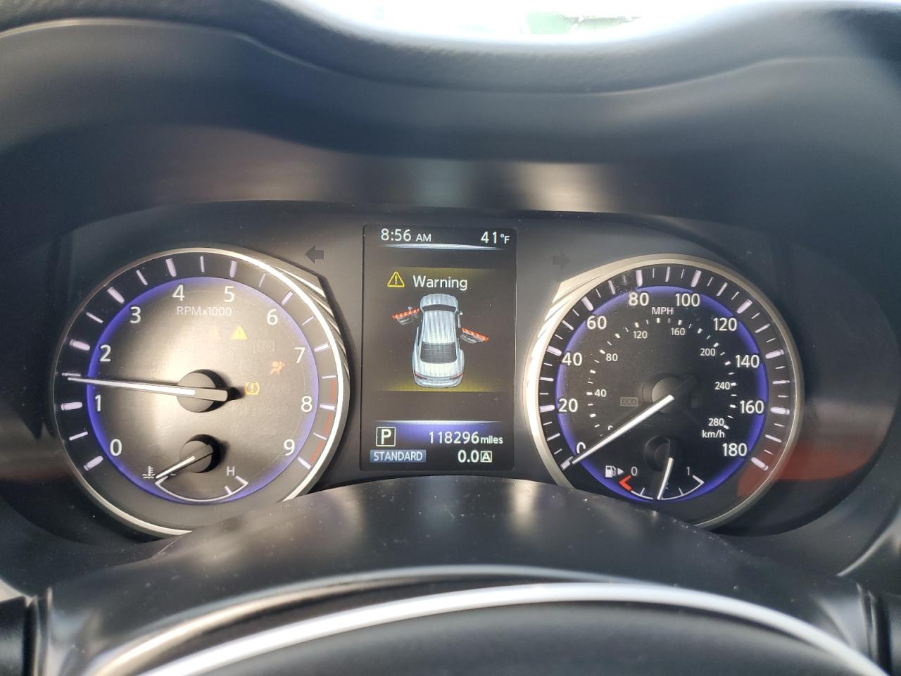 2015 Infiniti Q50 VIN JN1BV7AR9FM402510 Copart auction photo, side / minor dent/scratches damage thumbnail 9