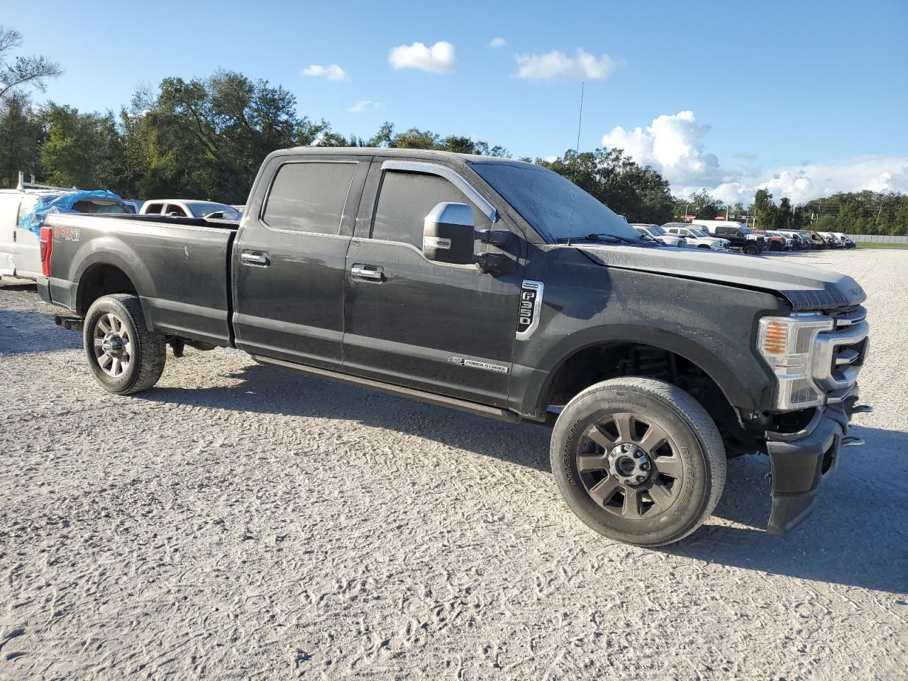 2021 Ford F350 VIN 1FT8W3BT3MEC51243 Copart auction photo, front end / minor dent/scratches damage thumbnail 4
