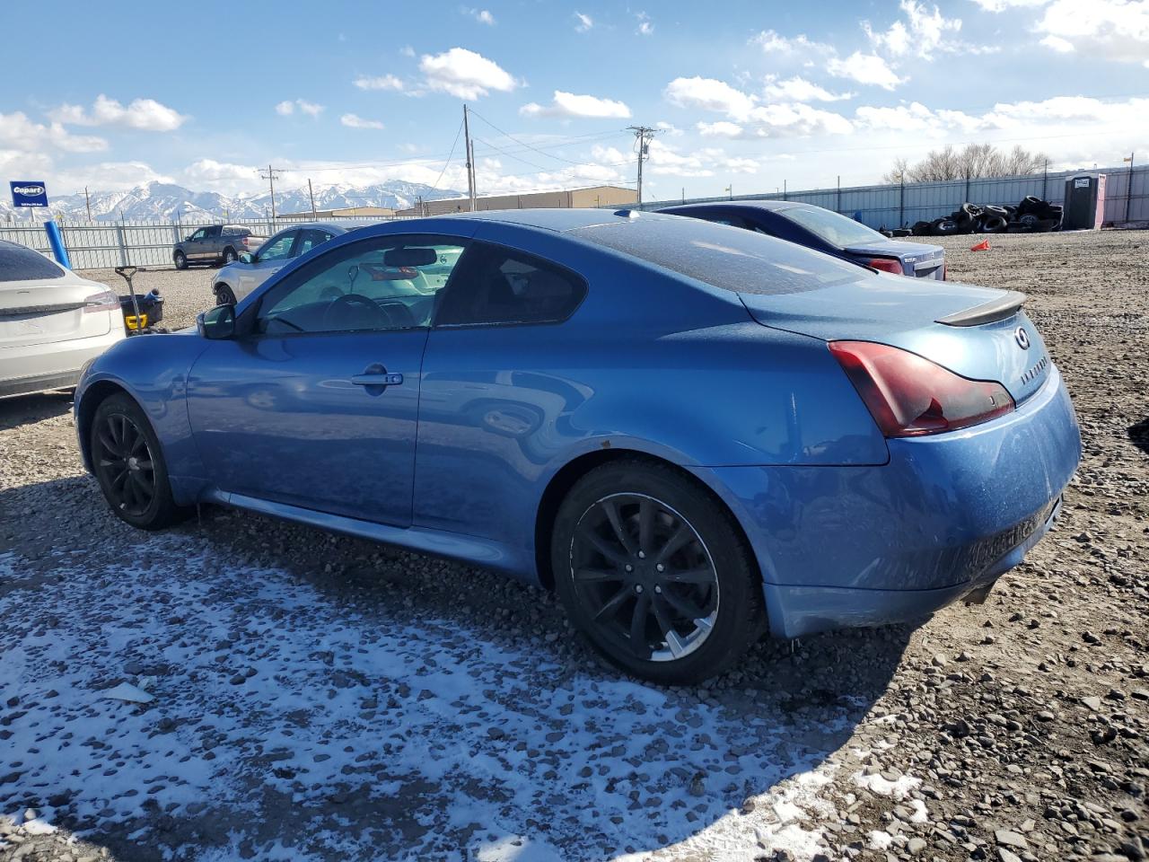 2013 Infiniti G VIN JN1CV6EL5DM950246 Copart auction photo, side damage thumbnail 2