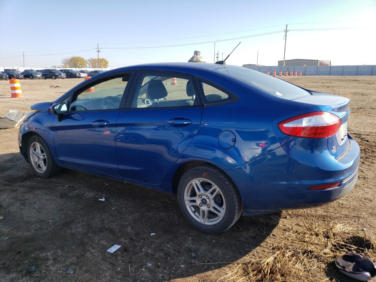 2019 Ford Fiesta VIN 3FADP4BJ2KM156251 Copart auction photo, front end damage thumbnail 2