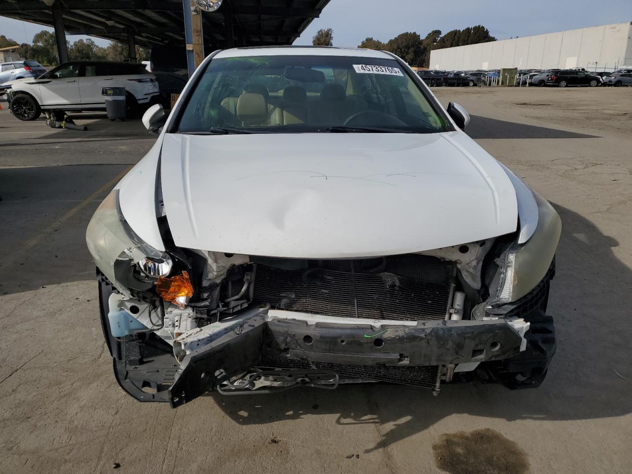 2011 Honda Accord VIN 1HGCP2F84BA038833 Copart auction photo, undercarriage / front end damage thumbnail 5