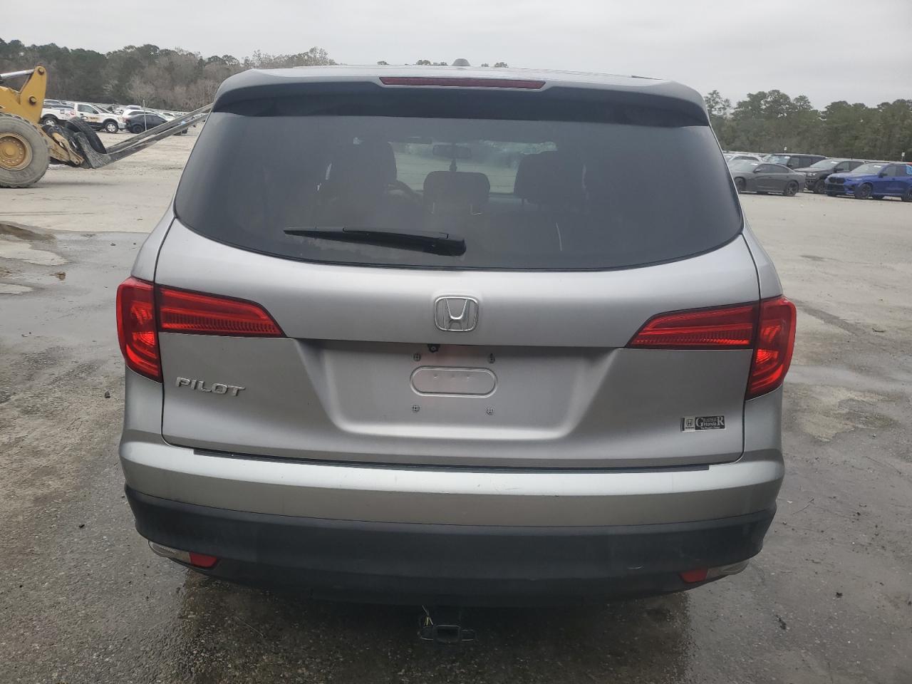 2018 Honda Pilot VIN 5FNYF5H86JB019891 Copart auction photo, front end / side damage thumbnail 6