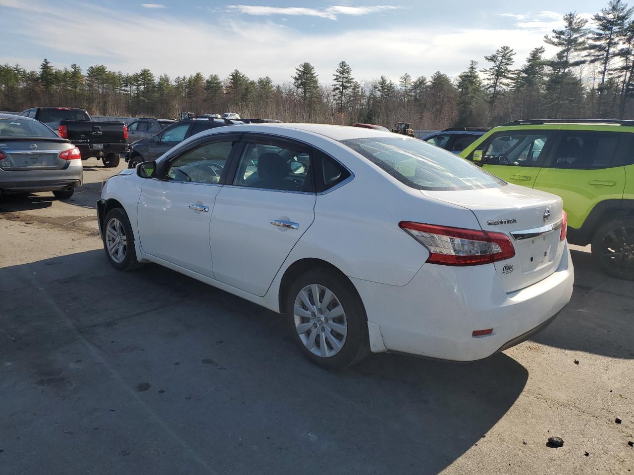 2015 Nissan Sentra VIN 3N1AB7AP1FY309545 Copart auction photo, front end damage thumbnail 2