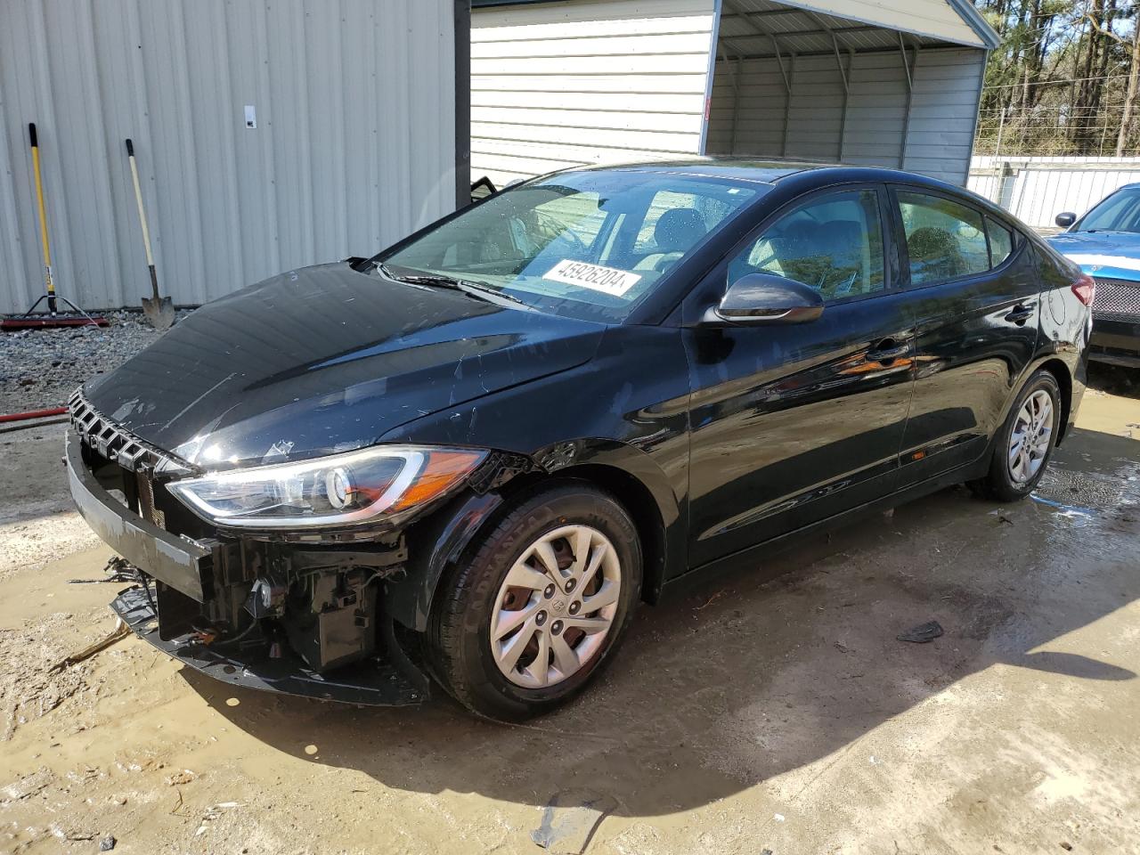 2017 Hyundai Elantra VIN KMHD74LF1HU090537