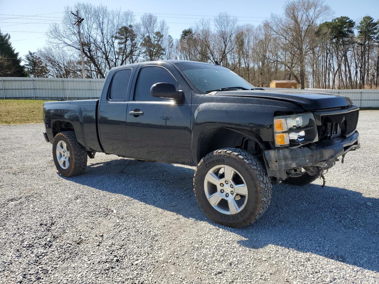 2012 Chevrolet Silverado VIN 1GCRKREA7CZ196266 Copart auction photo, front end damage thumbnail 4