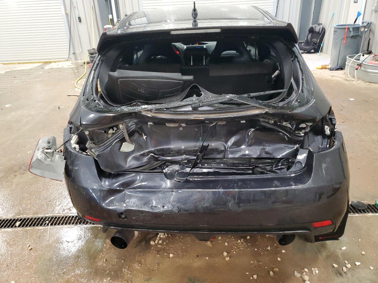 2009 Subaru WRX VIN JF1GR89689L800900 Copart auction photo, rear end damage thumbnail 6