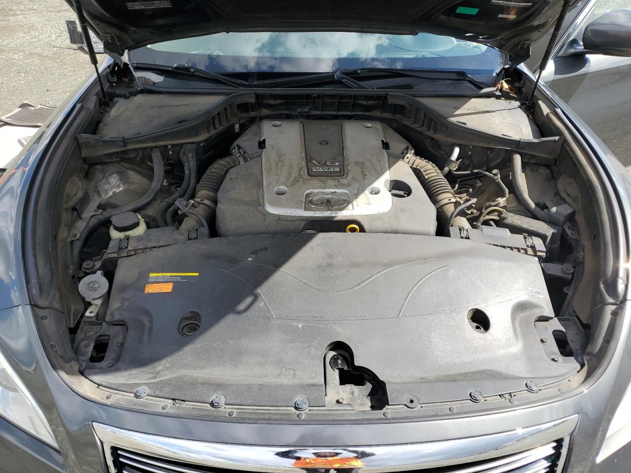 2011 Infiniti M VIN JN1BY1AP7BM325858 Copart auction photo, undercarriage / minor dent/scratches damage thumbnail 12