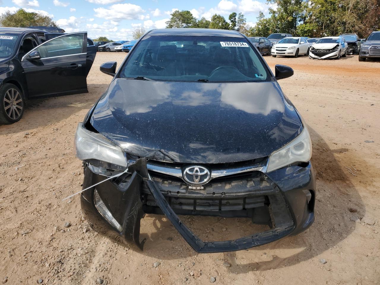 2017 Toyota Camry VIN 4T1BF1FK0HU747992 Copart auction photo, front end damage thumbnail 5