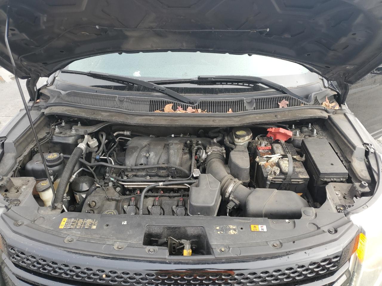 2015 Ford Explorer VIN 1FM5K8AR7FGA15862 Copart auction photo, front end damage thumbnail 12