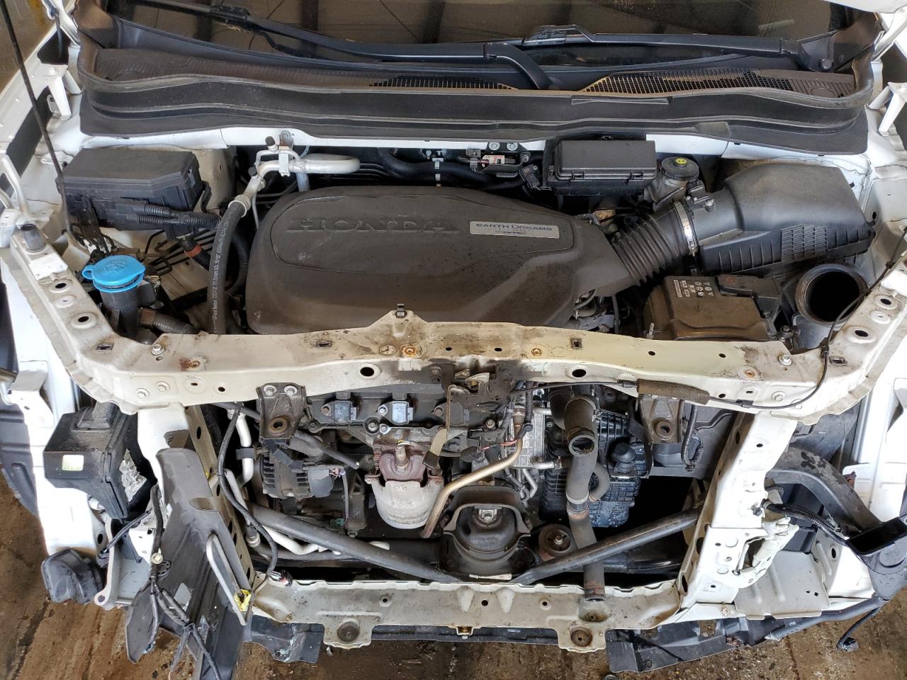2017 Honda Pilot VIN 5FNYF6H90HB083563 Copart auction photo, front end damage thumbnail 12