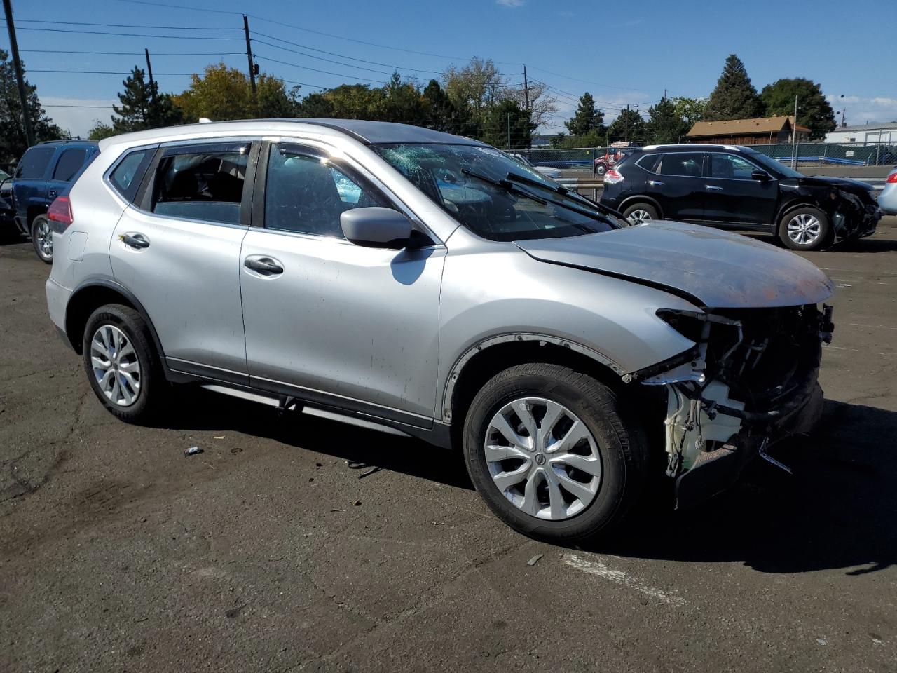 2018 Nissan Rogue VIN KNMAT2MV3JP523261 Copart auction photo, all over damage thumbnail 4