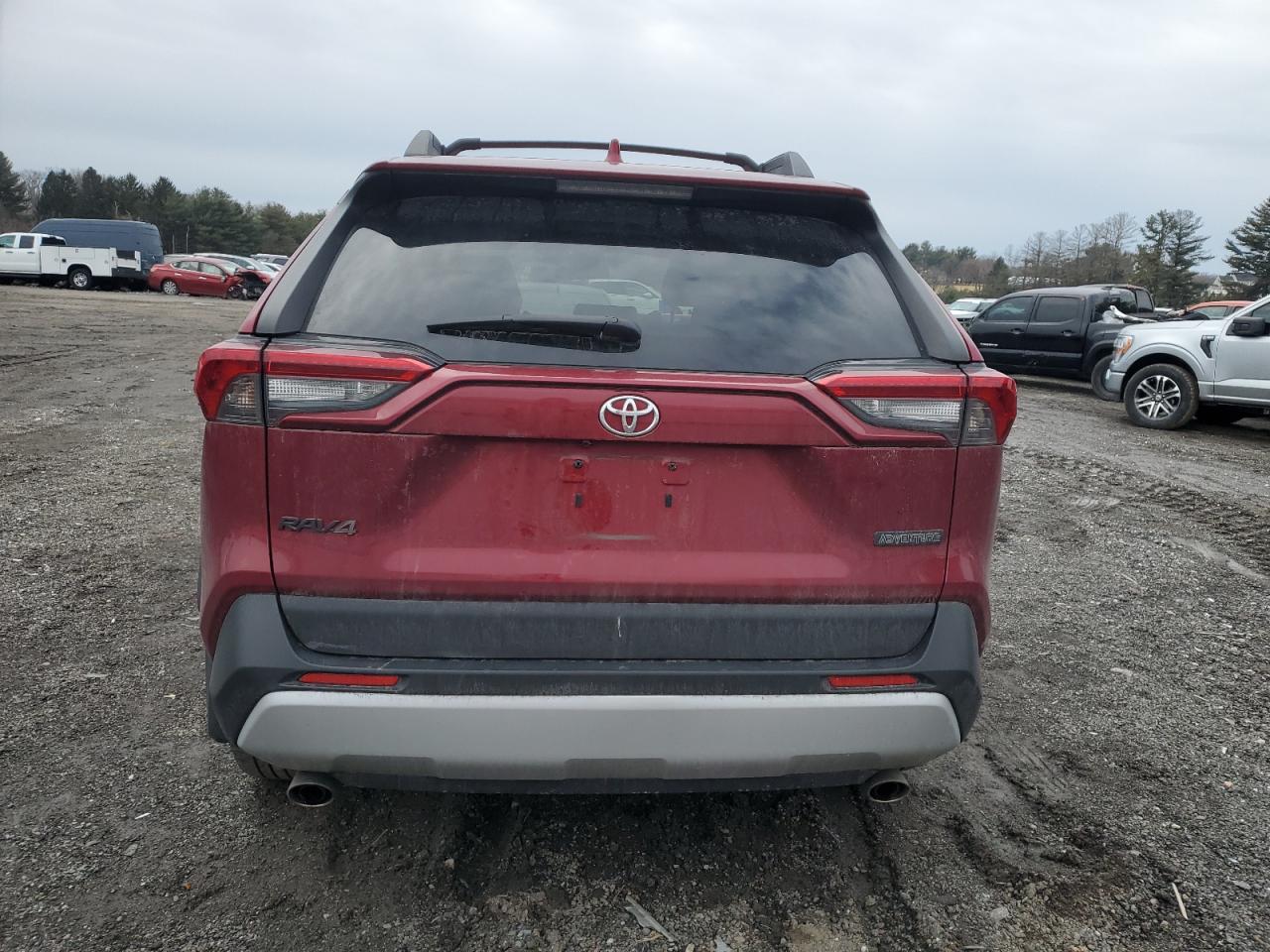 2019 Toyota RAV 4 VIN 2T3J1RFV0KW022961 Copart auction photo, side / minor dent/scratches damage thumbnail 6